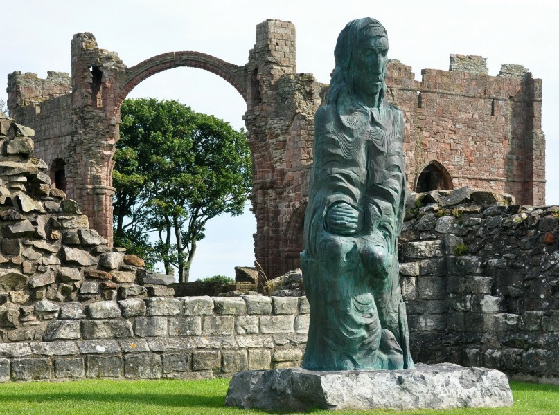 Saint Cuthbert was a monk, bishop and hermit. After his death he became the most important medieval Saint of Northern England, with a cult centred on his tomb at Durham Cathedral. Cuthbert is regarded as the patron Saint of Northumbria. 


<a href="https://commons.wikimedia.org/wiki/File:Lindisfarne_Priory_8.JPG" title="via Wikimedia Commons" target="_blank">Nilfanion</a> [<a href="https://creativecommons.org/licenses/by-sa/3.0" target="_blank">CC BY-SA</a>]
