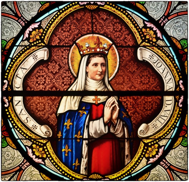 Saint Jeanne de Valois was briefly Queen of France as wife of King Louis XII, in between the death of her brother, King Charles VIII, and the annulment of her marriage. After that, she retired to her domain, where she soon founded the monastic Order of the Sisters of the Annunciation of Mary, where she served as abbess. From this Order later sprang the religious congregation of the Apostolic Sisters of the Annunciation, founded in 1787 to teach the children of the poor. 

Photo: <a href="/wiki/User:JLPC" title="User:JLPC" target="_blank">JLPC</a>&nbsp;/&nbsp;<a href="/wiki/Main_Page" title="Main Page" target="_blank">Wikimedia Commons</a>