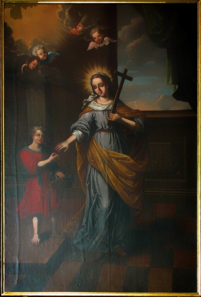 Saint Jeanne de Valois was briefly Queen of France as wife of King Louis XII, in between the death of her brother, King Charles VIII, and the annulment of her marriage. After that, she retired to her domain, where she soon founded the monastic Order of the Sisters of the Annunciation of Mary, where she served as abbess. From this Order later sprang the religious congregation of the Apostolic Sisters of the Annunciation, founded in 1787 to teach the children of the poor. 


<a href="https://commons.wikimedia.org/wiki/File:Kientzheim_NotreDame48.JPG" title="via Wikimedia Commons">François Hillenweck</a> [Public domain]