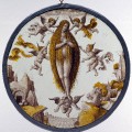 Roundel_with_Mary_of_Egypt_crossing_the_Jordan